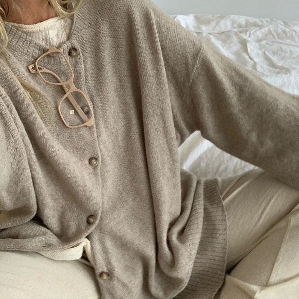 ~ISO~ Monica Cordera Crossed Front Cardigan (AW19)